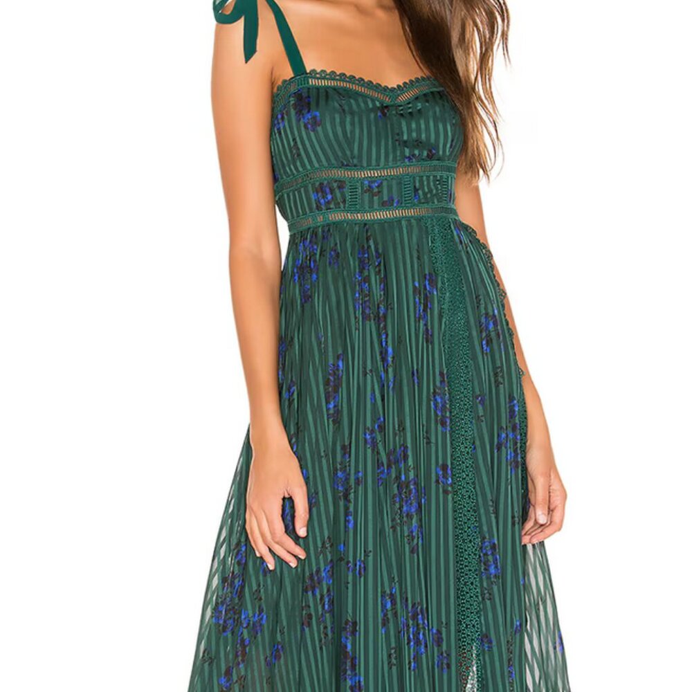 Free PEOPLE Maxi Dress with Tie Straps - Picture 4 of 13